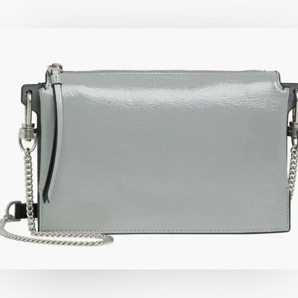 All Saints NWT Fletcher Leather Crossbody Bag